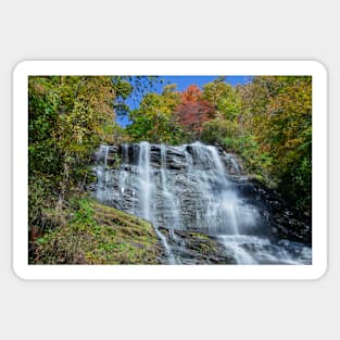 Amicalola Falls, Georgia, in Autumn Sticker